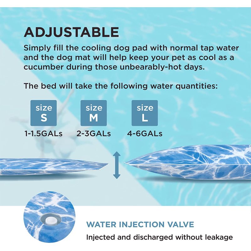 Durable Cooling Dog Bed Injection Pet Cooling Pad For Dog Pet