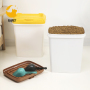 Pet Food Container Combo Storage Food Bin Dry Food Dispenser Tank