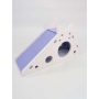 Hamster Toy Slide Hut PVC Assembled Colorful Hut Slide Toy Golden Bear Hamster Supplies