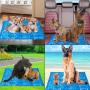 Cooling Mat Pad for Dogs Cats Ice Silk Mat Cooling Blanket Pad Cushion for Bed Seats