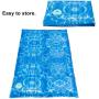 Cooling Mat Pad for Dogs Cats Ice Silk Mat Cooling Blanket Pad Cushion for Bed Seats