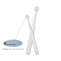 Pet toothbrush Cat 360-degree toothbrush Cat oral cleaning small head dog toothbrush