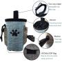 Pet Treat Pouch Dog Training Bag with Belt Carries Pet Toys Kibble Treats Sport Running Drawstring Waist Bag Poop Bag Dispenser
