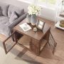Decorative Dog House Pet Furniture Indoor Pet Crate Wire Dog Kennel End Table