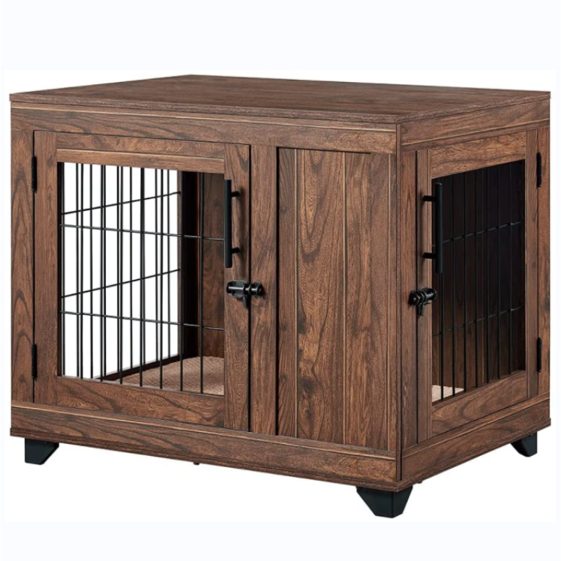 Decorative Dog House Pet Furniture Indoor Pet Crate Wire Dog Kennel End Table