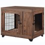 Decorative Dog House Pet Furniture Indoor Pet Crate Wire Dog Kennel End Table