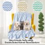 Dog Blankets Soft Fuzzy Blankets Dog Cat Blankets Washable Pet Mat Throw Cover