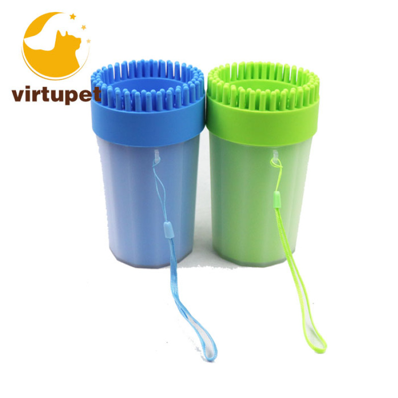 Hotsale Portable Silicone Inside Dog Paw Washer Cup Easy Cleaning Dog Muddy Feet Cleaner Cup