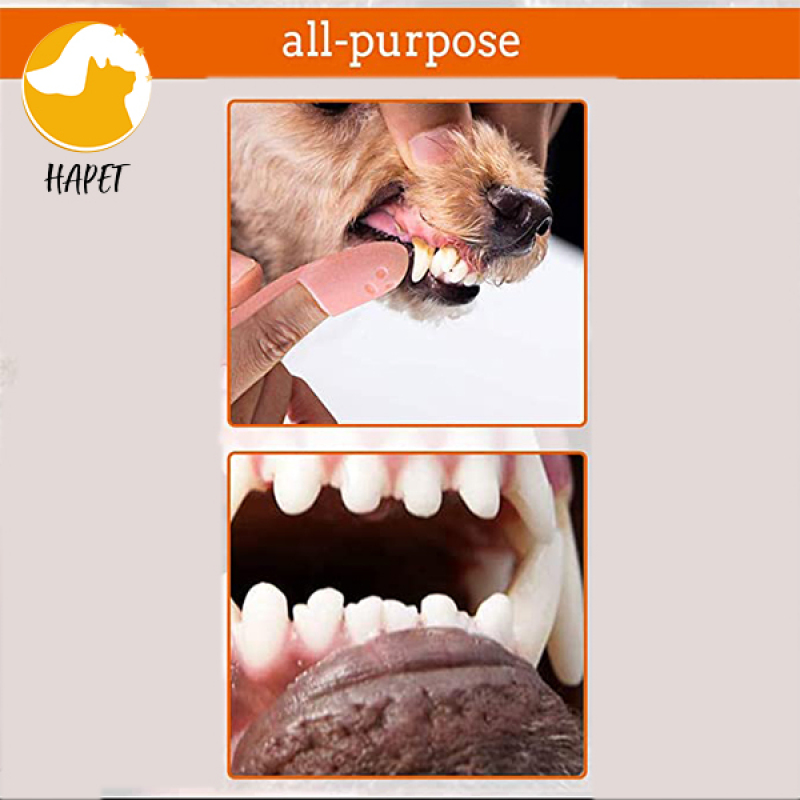 Fingerzahnbürste für Hunde und Katzen, weiches Fingerbürsten-Silikon-Set für Katzen, Welpen, kleine Hunde, Zahnhygiene, Sicherheit, Lebensmittelqualität