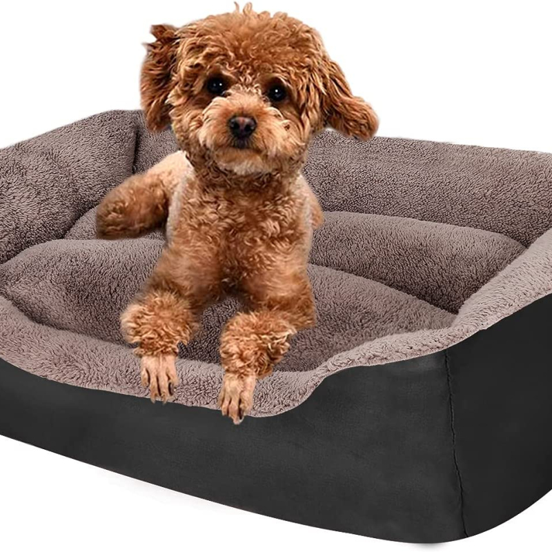 Dog Beds for Medium Rectangle Washable Comfortable and Breathable Pet Sofa Warming Orthopedic for Medium