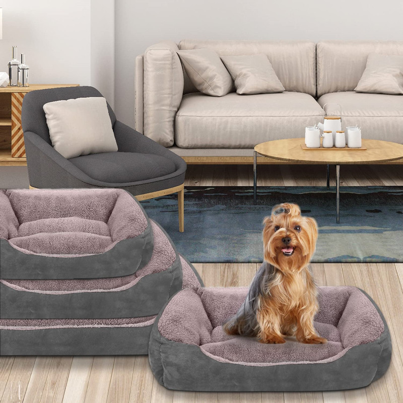 Dog Beds for Medium Rectangle Washable Comfortable and Breathable Pet Sofa Warming Orthopedic for Medium