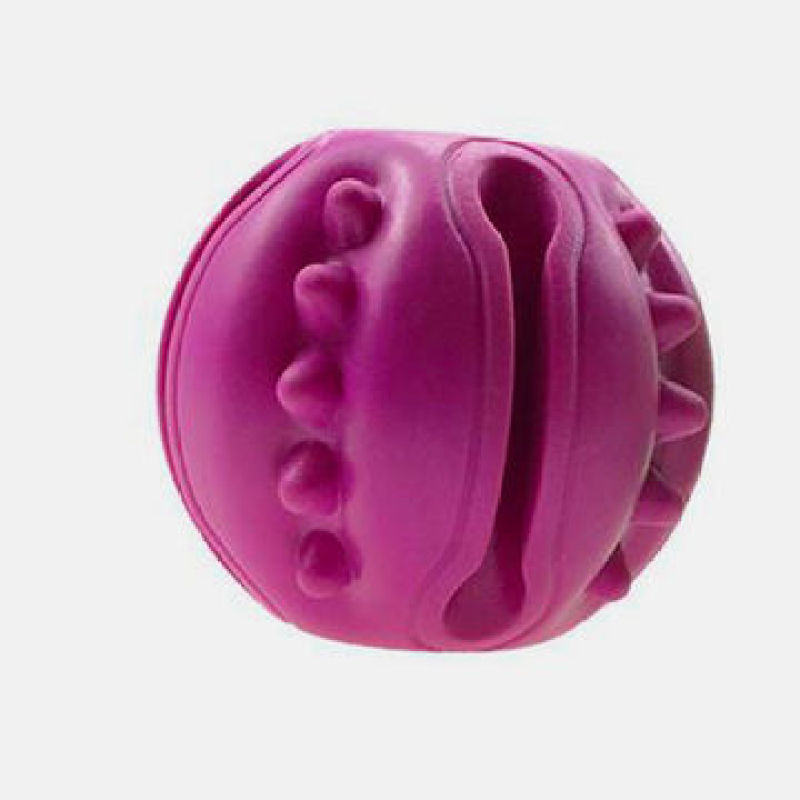 Pet dog toy puzzle molars leakage ball Training Dog Toys bite resistant pet rubber