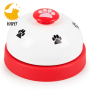 Non Skid Bottom Dog Door Bell Pet Training Bell Desk Cat Potty Training Interactive Toys Cat Dog Educational Bell Pet Toy
