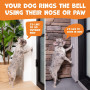 Waterproof with Range Receiver Dog Doorbell for Door Potty Training
