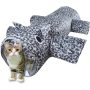 Exercising Hunting Pet Cat Tunnel and Playing Interesting Hippo Design for Puppy