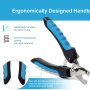Grooming Razor Sharp Blades Nail Cutter Pet Avoid Over Cutting Toenail