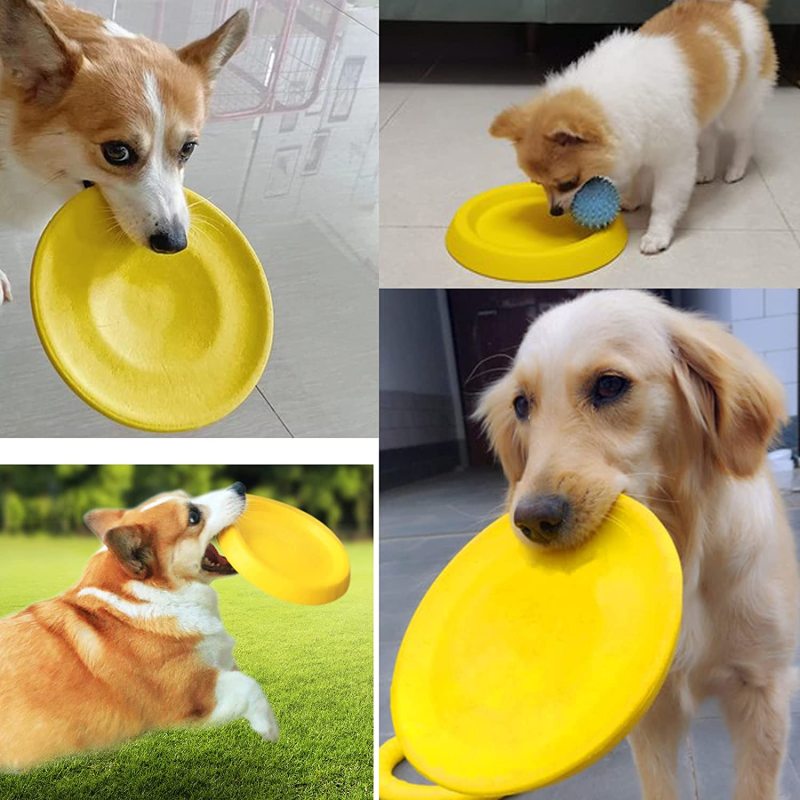 Dog Huge Training Rings for Outdoor Fitness Floating Pulling Toy and Flying Disc Interactive Play Tool