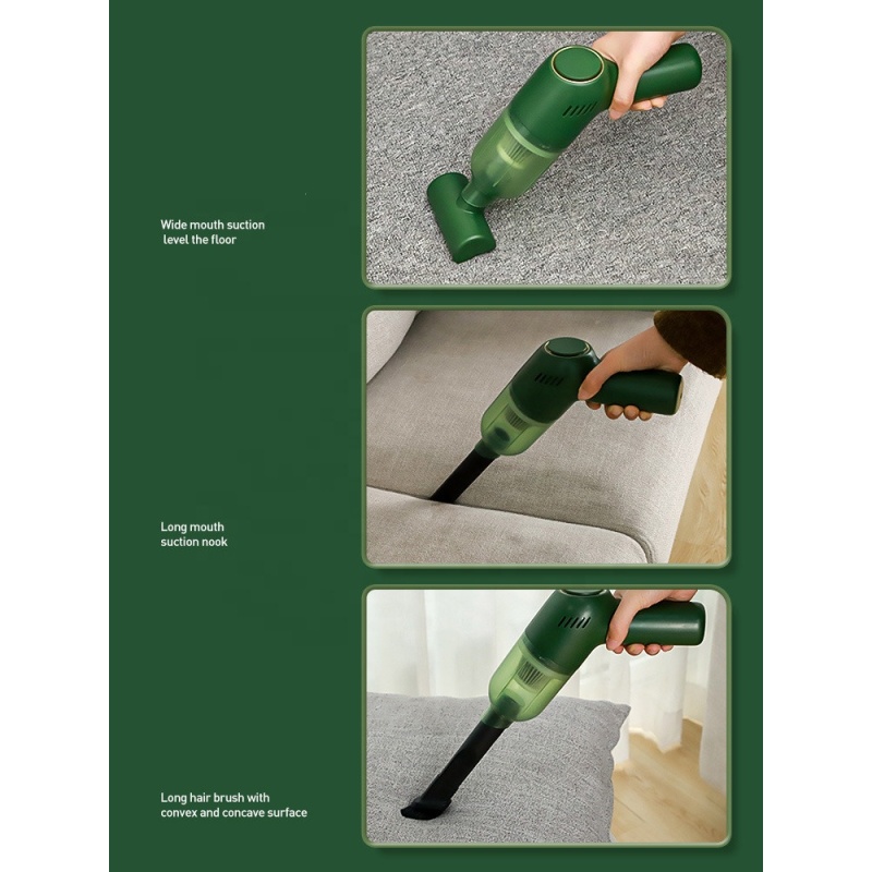 Handheld Vacuum Cleaner Cordless, Portable Hand Vacuum Powered by Rechargeable Quick Charge Tech, Strong Suction for Pet Hair