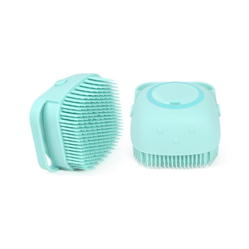 Wholesale High Quality Dog Bath Brush Soft Silicone Pet Shampoo Massage Dispenser Pet Grooming Shower Brush