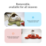 Self Warming Cat Cute Tent House Pet Bed With Cushion For small dog and Cat