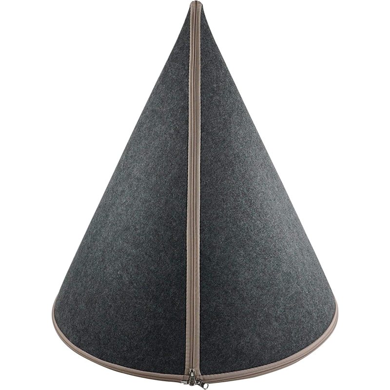 Cone Cave Premium Felt Modern Cat Dog Small Animal Pet House Tent Condo