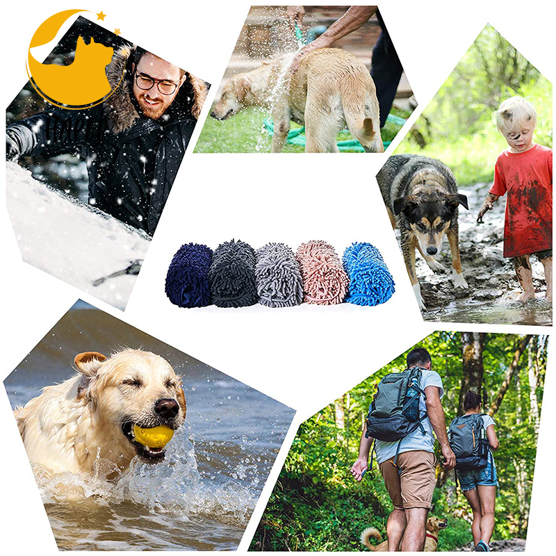 Microfiber Dog Towels for Drying Dogs Super Absorbent Dog Bath Towel