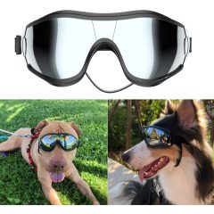UV Protection Wind Sunglasses for Dogs Pet Glasses Eye Wear Adjustable Strap