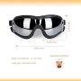 UV Protection Wind Sunglasses for Dogs Pet Glasses Eye Wear Adjustable Strap