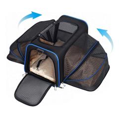 Manufacture High Quality Nylon Breathable pet carrier travel bag cat carrying bag wholesale pet cages, carriers & houses