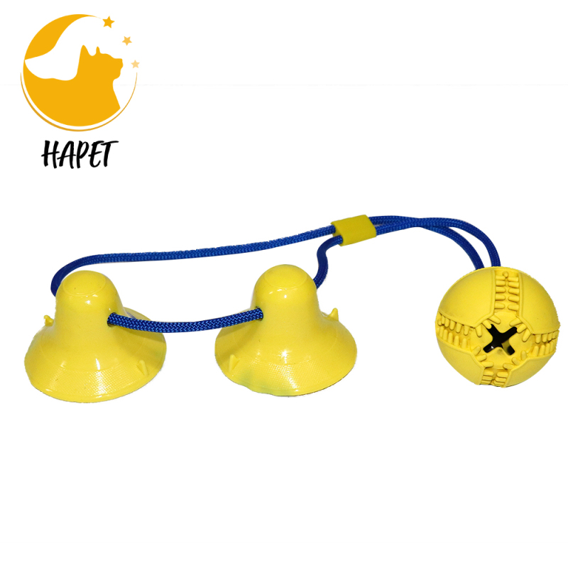 Suction Cups Dogs Toys for Aggressive Chewer Puppy Chew Balls