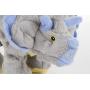 Popular Attractive Dinosaur Chewing Guard Technology Plush Dog Toy Squeaky Dog Plush Toy