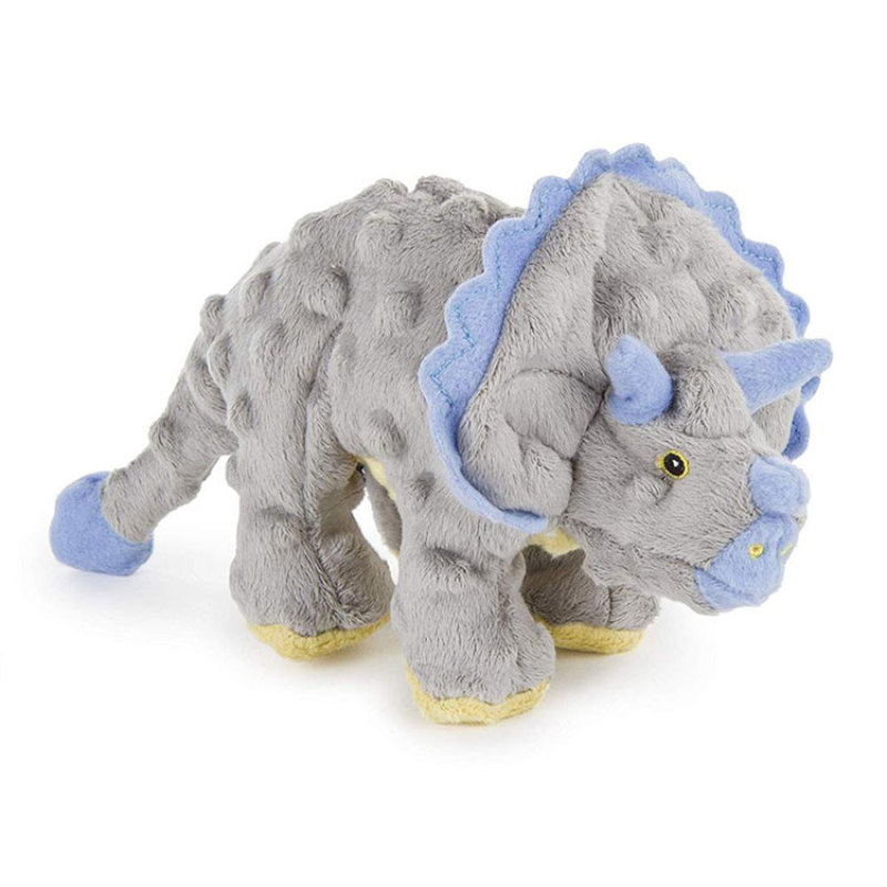 Popular Attractive Dinosaur Chewing Guard Technology Plush Dog Toy Squeaky Dog Plush Toy