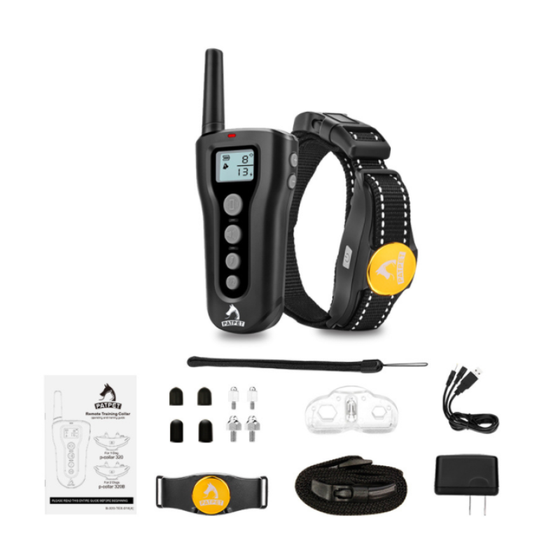 Dog Training Collar Rechargeable Waterproof Electric Shock Collar