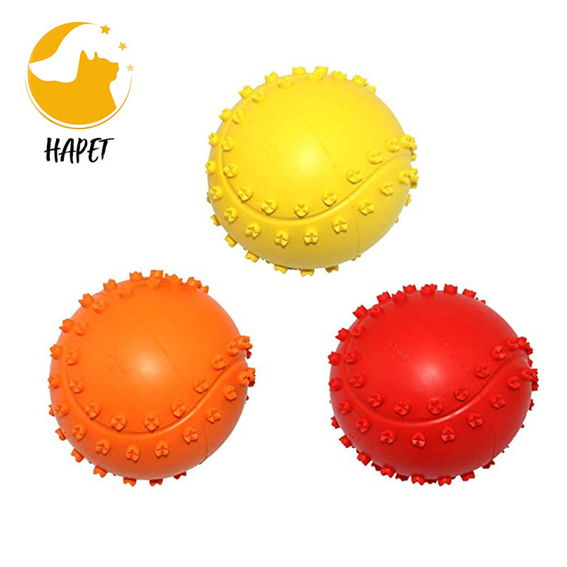 Rubber Slow Feeder Pet Interactive Dog Ball Training Nontoxic Bite Resistant Toy Dog Food Treat Feeder