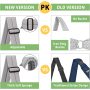 Design Adjustable Cat Sling Carrier Hands Free Reversible