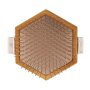 Detangler with Adjustable Strap Bamboo Dog Brush  for Pets Palm
