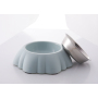 Wholesale High Quality Durable Function pet cat food feeder Bowl Metal Thermo Bowls for Dog with Logo