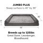 High Bolster Cooling Gel Memory Foam Pet Bed for Dogs and Cats Sofa Style Couch Indoor Dog Bed with Removable Washable Cover