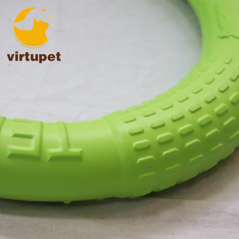 Dog Toys Ring Water Floating Outdoor Fitness Flying Discs Tug Of War Interactive Training Ring For Dogs