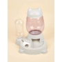 Cat feeder two-in-one dog Pet Water self-service Cat food Bowl Feed