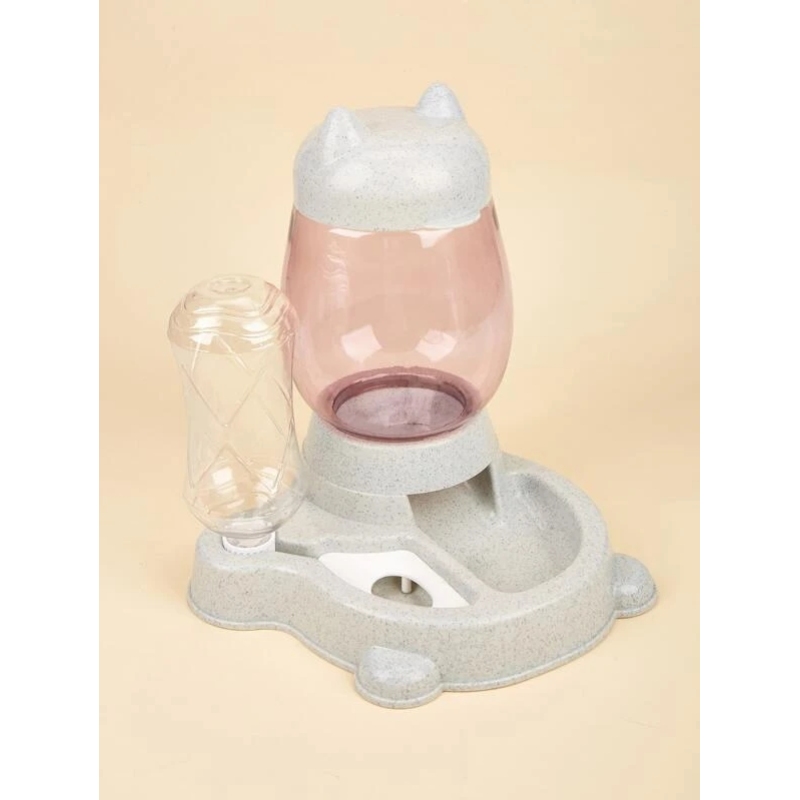 Cat feeder two-in-one dog Pet Water self-service Cat food Bowl Feed