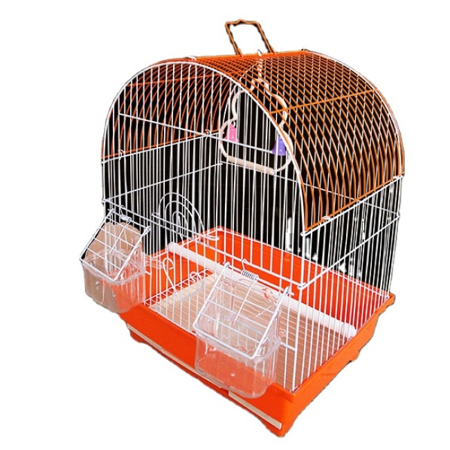 Bird Cage Pet Supplies Metal Cage - Medium Parrot Parakeet Bird Cage