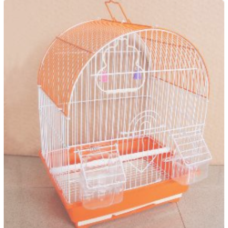 Gabbia per uccelli, accessori per animali domestici, gabbia in metallo - Gabbia per uccelli pappagalli e parrocchetti di medie dimensioni