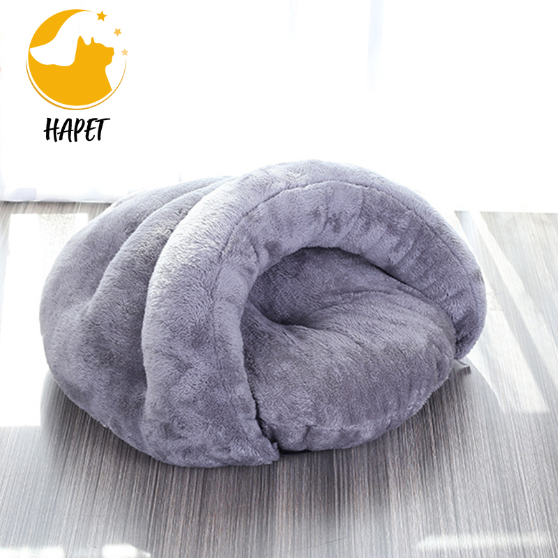 Small Dog Bed Anti-Anxiety Hooded Pet Beds Calming Cave Bed Orthopedic
