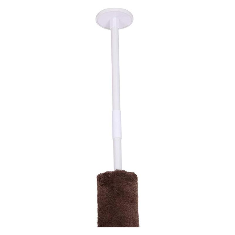 Gran altura ajustable de piso a techo Vertical Cat Tree Wall Cat Towers Cando con poste rascador