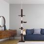 Gran altura ajustable de piso a techo Vertical Cat Tree Wall Cat Towers Cando con poste rascador