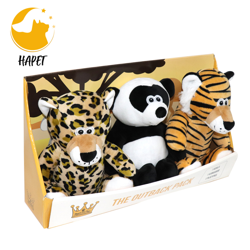 Pack Puppy Squeaky Plush Dog Toys Set for Small Dogs to Bite Anytime Pet Supplies