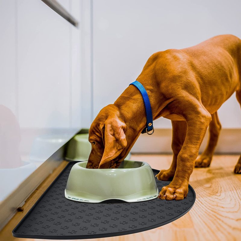 Non-Slip Silicone Cat Dog Feeding Bowl Mat Pet Food Mat