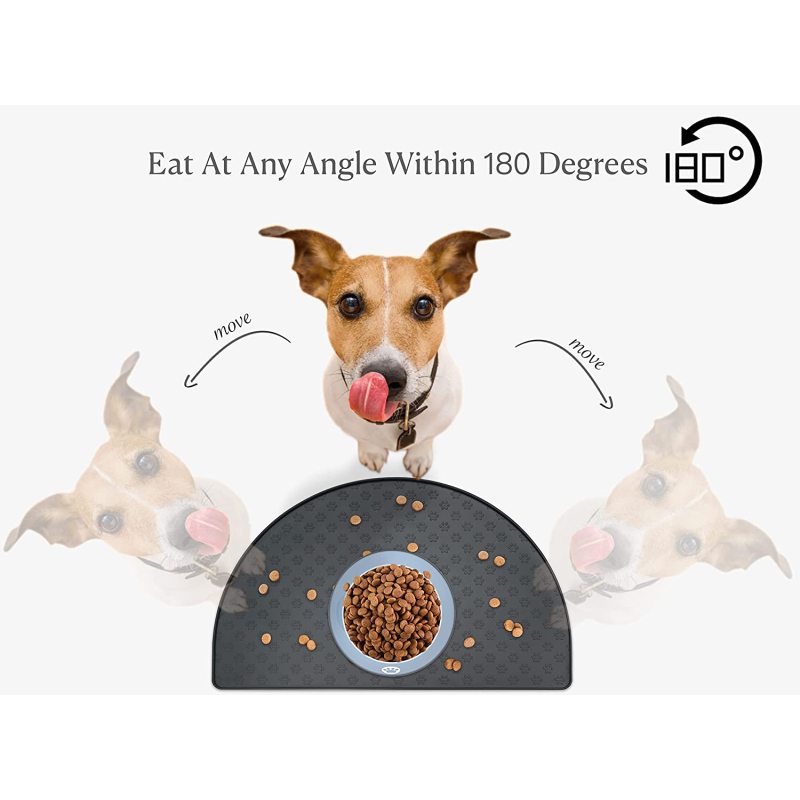 Non-Slip Silicone Cat Dog Feeding Bowl Mat Pet Food Mat