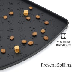Non-Slip Silicone Cat Dog Feeding Bowl Mat Pet Food Mat